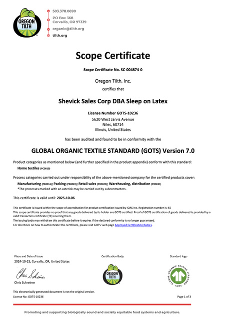 Global Organic Textile Standard (GOTS)
